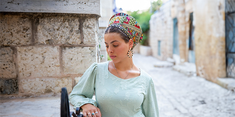 כובע ברט כיסוי מלא לנשים דתיות מאמא כובע
