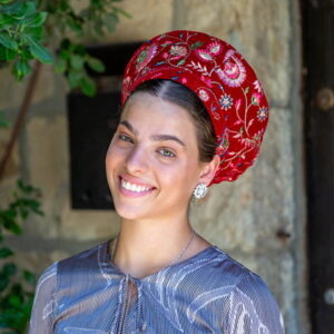 כובע ברט אתני אפריקאי לנשים מאמא כובע