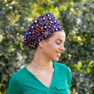 כיסוי ראש מלא ונוח לנשים דתיות דגם אסתר המכסה את השיער בקלות ובאלגנטיות